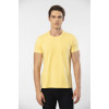 Cacharel Erkek Bisiklet Yaka Likrali T-shirt 1331/Sarı Cacharel Erkek Bisiklet Yaka Likrali T-shirt 1331/Sarı