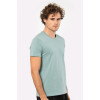 Cacharel Erkek Bisiklet Yaka Likrali T-shirt 1331/YEŞİL1