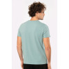 Cacharel Erkek Bisiklet Yaka Likrali T-shirt 1331/YEŞİL1