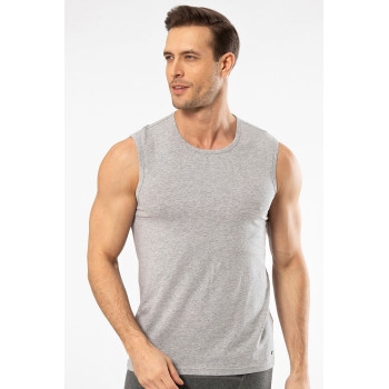 Cacharel Erkek Bisiklet Yaka Spor Atlet 1303/Gri