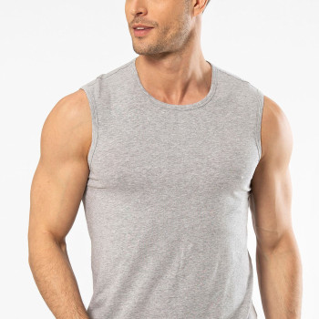 Cacharel Erkek Bisiklet Yaka Spor Atlet 1303/Gri