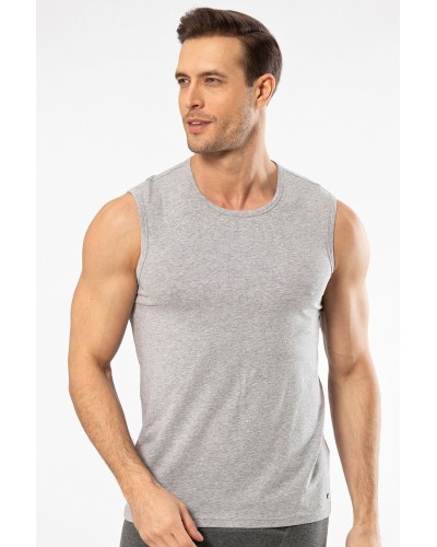 Cacharel Erkek Bisiklet Yaka Spor Atlet 1303/Gri