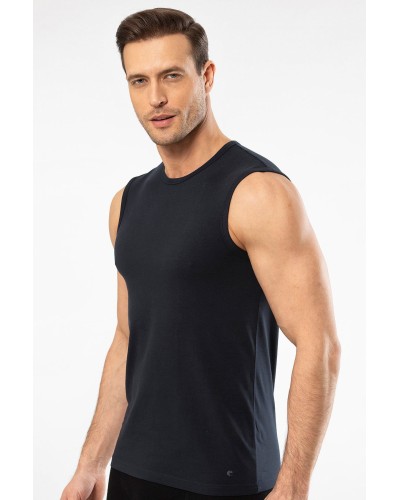 Cacharel Erkek Bisiklet Yaka Spor Atlet 1303/Lacivert