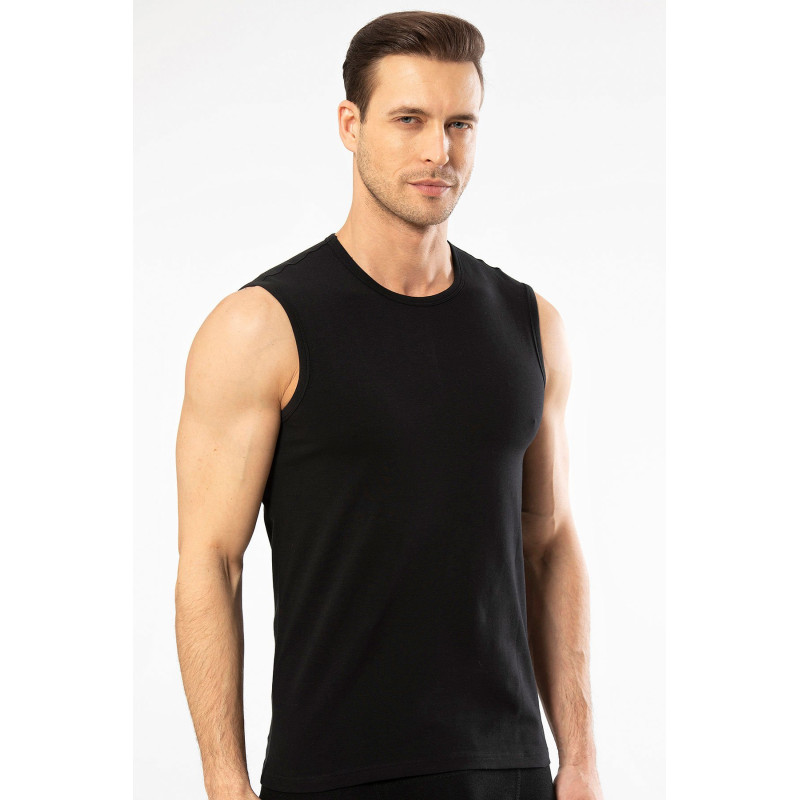 Cacharel Erkek Bisiklet Yaka Spor Atlet 1303/Siyah