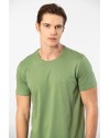 Cacharel Erkek Bisiklet Yaka T-shirt 2169/Yeşil Cacharel Erkek Bisiklet Yaka T-shirt 2169/Yeşil