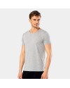 Cacharel Erkek Bisiklet Yaka T-shirt 2169/Gri