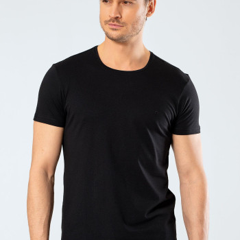 Cacharel Erkek Bisiklet Yaka T-Shirt 2169/Siyah