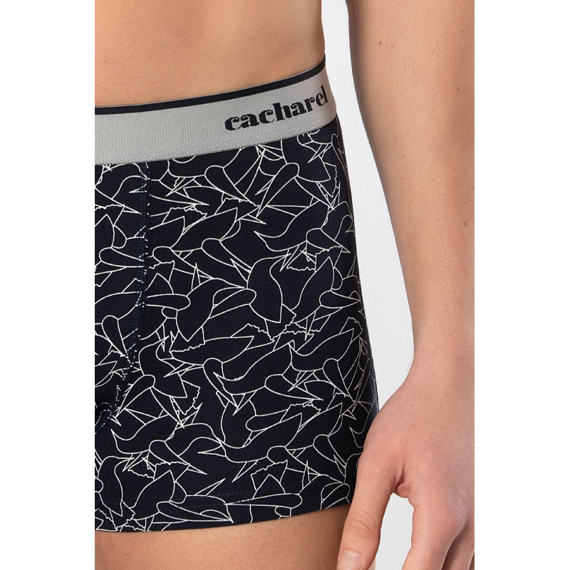Cacharel Erkek Desenli Likrali Boxer 3'lü Paket 1339/Lacivert 7 Cacharel Erkek Desenli Likrali Boxer 3'lü Paket 1339/Lacivert 7