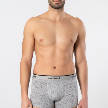 Cacharel Erkek Desenli Likrali Boxer 3'lü Paket 1339/Lacivert 3