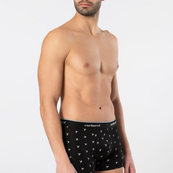 Cacharel Erkek Desenli Likrali Boxer 3'lü Paket 1339/Siyah 1 Cacharel Erkek Desenli Likrali Boxer 3'lü Paket 1339/Siyah 1