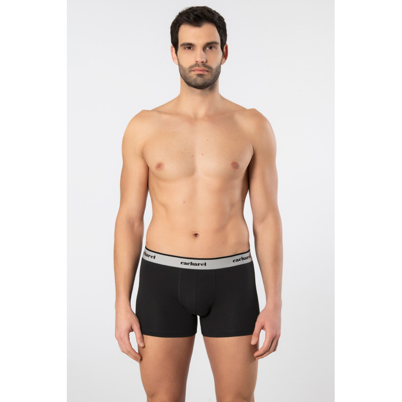 Cacharel Erkek Desenli Likrali Boxer 3'lü Paket 1339/Siyah 1 Cacharel Erkek Desenli Likrali Boxer 3'lü Paket 1339/Siyah 1
