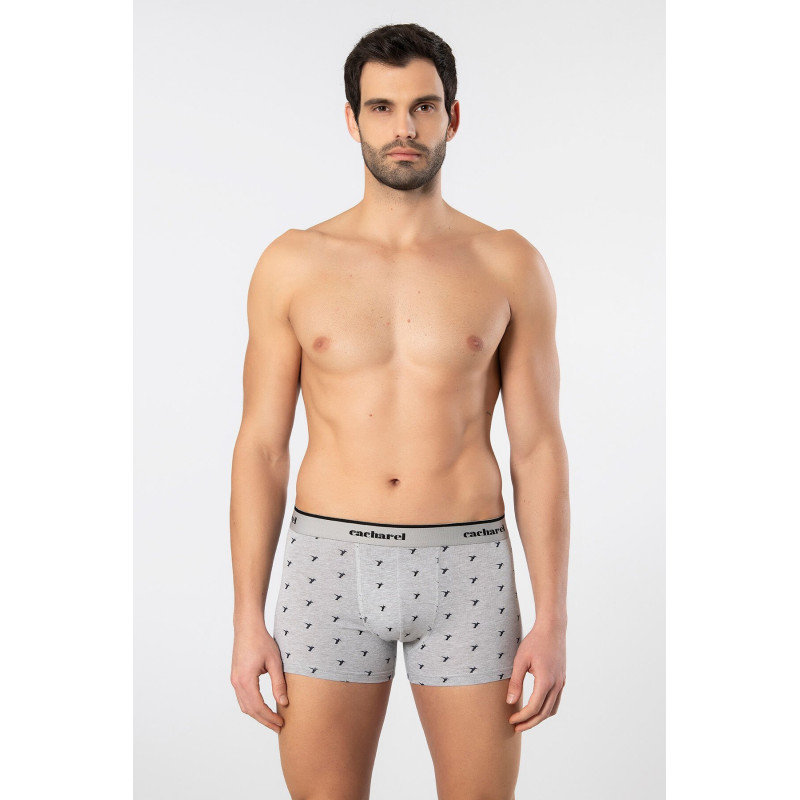 Cacharel Erkek Desenli Likrali Boxer 3'lü Paket 1339/Siyah 4 Cacharel Erkek Desenli Likrali Boxer 3'lü Paket 1339/Siyah 4