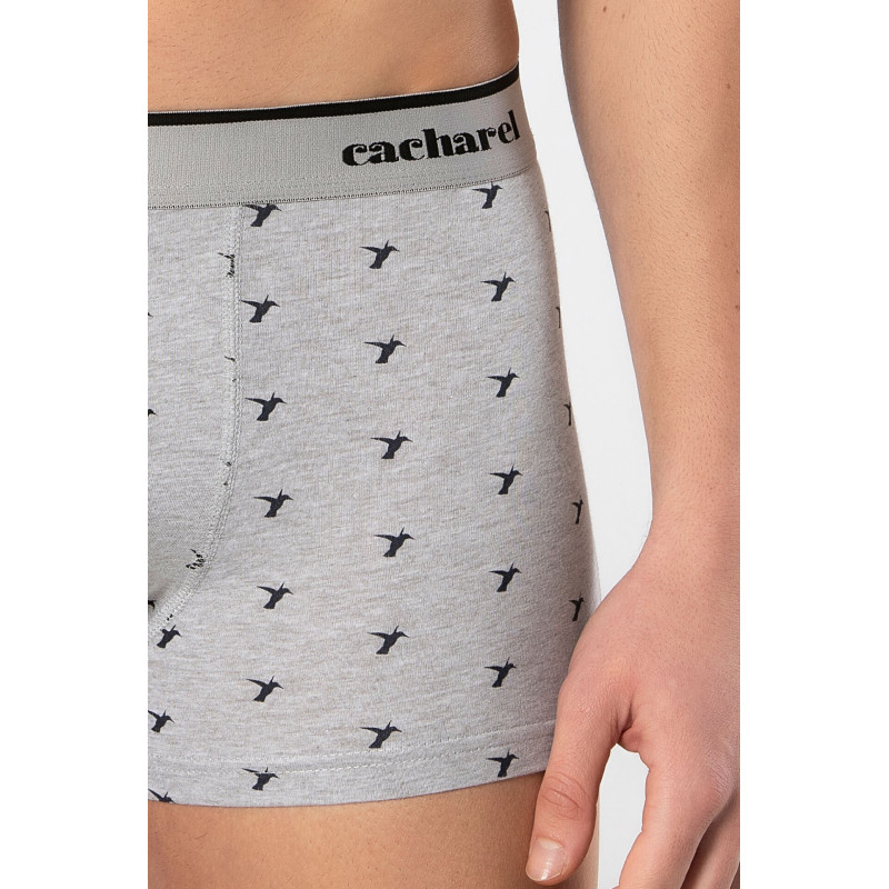 Cacharel Erkek Desenli Likrali Boxer 3'lü Paket 1339/Siyah 4 Cacharel Erkek Desenli Likrali Boxer 3'lü Paket 1339/Siyah 4