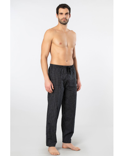 Cacharel Erkek Dokuma Pijama Tek Alt 2240/Siyah 2
