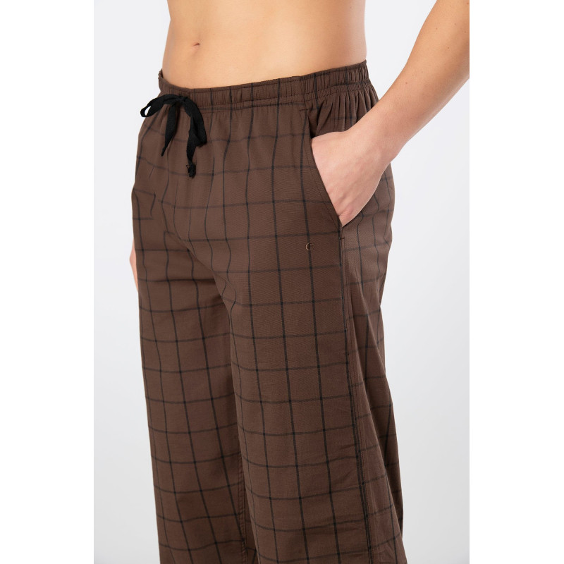 Cacharel Erkek Dokuma Pijama Tek Alt 2240/Kahve 1 Cacharel Erkek Dokuma Pijama Tek Alt 2240/Kahve 1