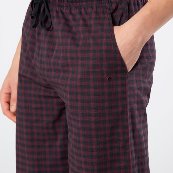 Cacharel Erkek Dokuma Pijama Tek Alt 2240/Bordo 1