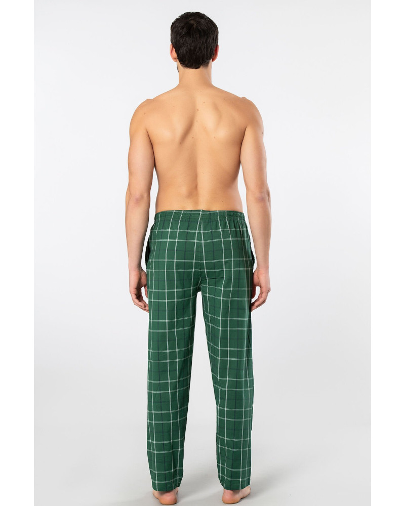 Cacharel Erkek Dokuma Pijama Tek Alt 2240/Yeşil 1