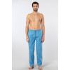 Cacharel Erkek Dokuma Pijama Tek Alt 2240/Mavi 4 Cacharel Erkek Dokuma Pijama Tek Alt 2240/Mavi 4