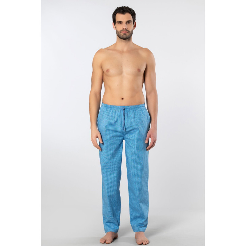 Cacharel Erkek Dokuma Pijama Tek Alt 2240/Mavi 4 Cacharel Erkek Dokuma Pijama Tek Alt 2240/Mavi 4