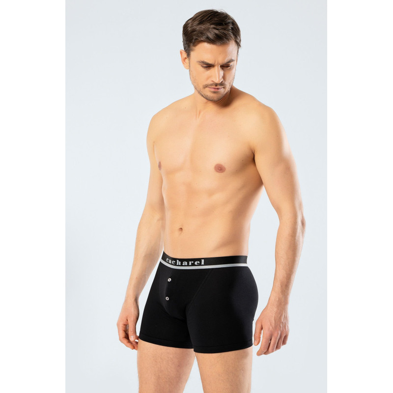 Cacharel Erkek Dügmeli Boxer 1313/Siyah
