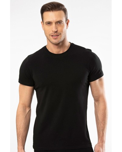 Cacharel Erkek Kisa Kollu T-shirt 1307/Siyah