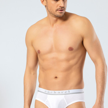 Cacharel Erkek Likrali Bantli Slip 1311/Beyaz