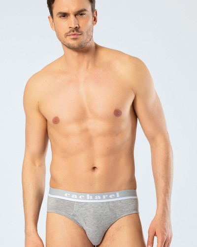 Cacharel Erkek Likrali Bantli Slip 1311/Gri