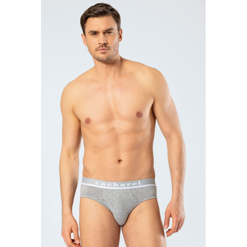 Cacharel Erkek Likrali Bantli Slip 1311/Gri Cacharel Erkek Likrali Bantli Slip 1311/Gri