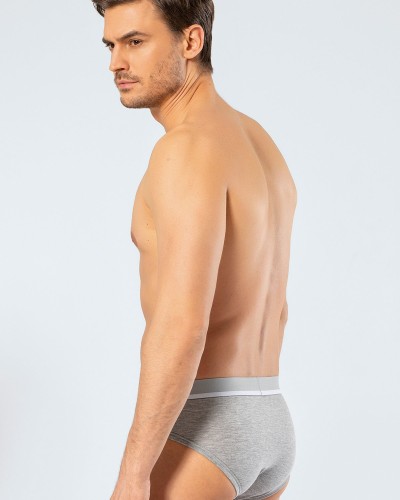 Cacharel Erkek Likrali Bantli Slip 1311/Gri