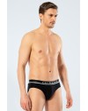 Cacharel Erkek Likrali Bantli Slip 1311/Siyah Cacharel Erkek Likrali Bantli Slip 1311/Siyah
