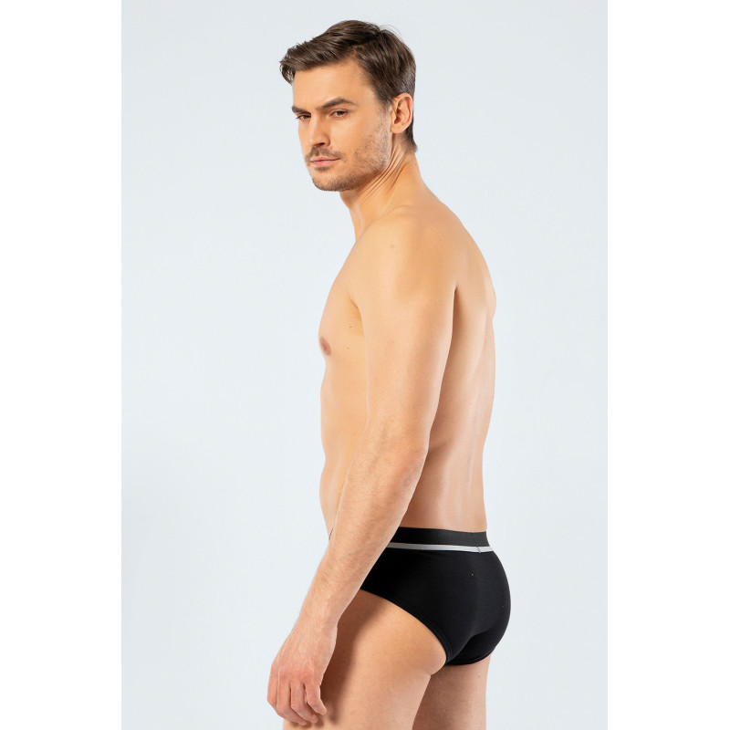 Cacharel Erkek Likrali Bantli Slip 1311/Siyah Cacharel Erkek Likrali Bantli Slip 1311/Siyah