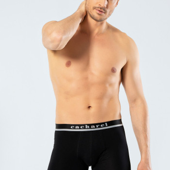 Cacharel Erkek Likrali Boxer 1315/Siyah