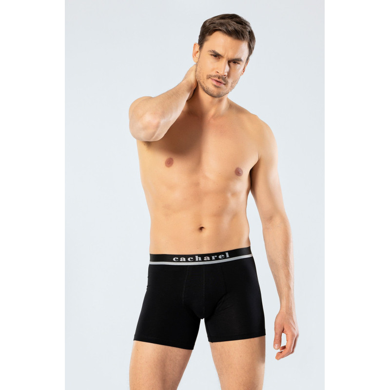 Cacharel Erkek Likrali Boxer 1315/Siyah