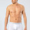 Cacharel Erkek Likrali Boxer 1317/Beyaz