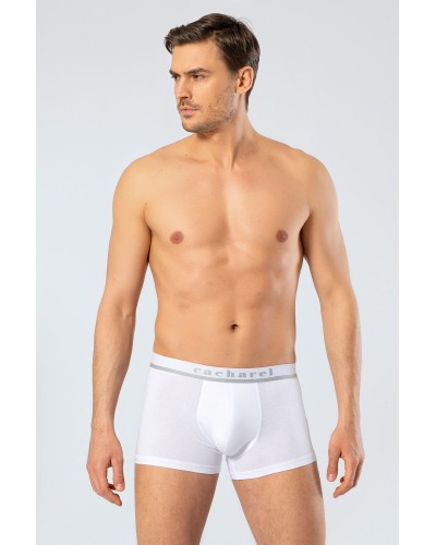 Cacharel Erkek Likrali Boxer 1317/Beyaz