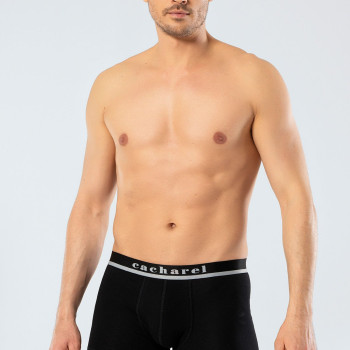 Cacharel Erkek Likrali Boxer 1317/Siyah