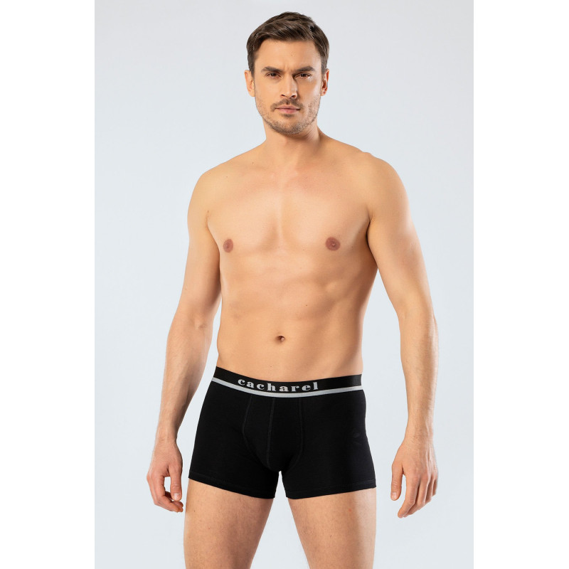 Cacharel Erkek Likrali Boxer 1317/Siyah