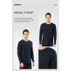 Cacharel Erkek Modal Pamuk Bisiklet Yaka T-shirt 2242/Lacivert