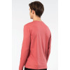 Cacharel Erkek Modal Pamuk Bisiklet Yaka T-shirt 2242/Mercan