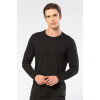 Cacharel Erkek Modal Pamuk Bisiklet Yaka T-shirt 2242/Siyah