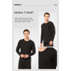 Cacharel Erkek Modal Pamuk Bisiklet Yaka T-shirt 2242/Siyah