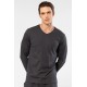 Cacharel Erkek Modal Pamuk V Yaka T-shirt 2243/Antrasit Cacharel Erkek Modal Pamuk V Yaka T-shirt 2243/Antrasit