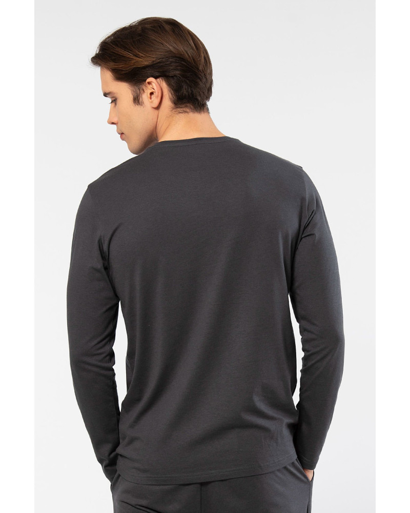 Cacharel Erkek Modal Pamuk V Yaka T-shirt 2243/Antrasit Cacharel Erkek Modal Pamuk V Yaka T-shirt 2243/Antrasit