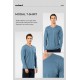 Cacharel Erkek Modal Pamuk V Yaka T-shirt 2243/İndigo Cacharel Erkek Modal Pamuk V Yaka T-shirt 2243/İndigo