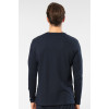 Cacharel Erkek Modal Pamuk V Yaka T-shirt 2243/Lacivert