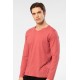 Cacharel Erkek Modal Pamuk V Yaka T-shirt 2243/Mercan Cacharel Erkek Modal Pamuk V Yaka T-shirt 2243/Mercan