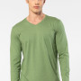 Cacharel Erkek Modal Pamuk V Yaka T-shirt 2243/Yeşil