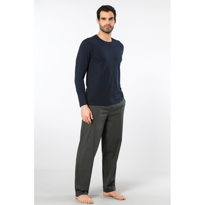 Cacharel Erkek Poplin O Yaka Uzun Kollu Pijama Takimi 2239/Yeşil 5 Cacharel Erkek Poplin O Yaka Uzun Kollu Pijama Takimi 2239/Yeşil 5