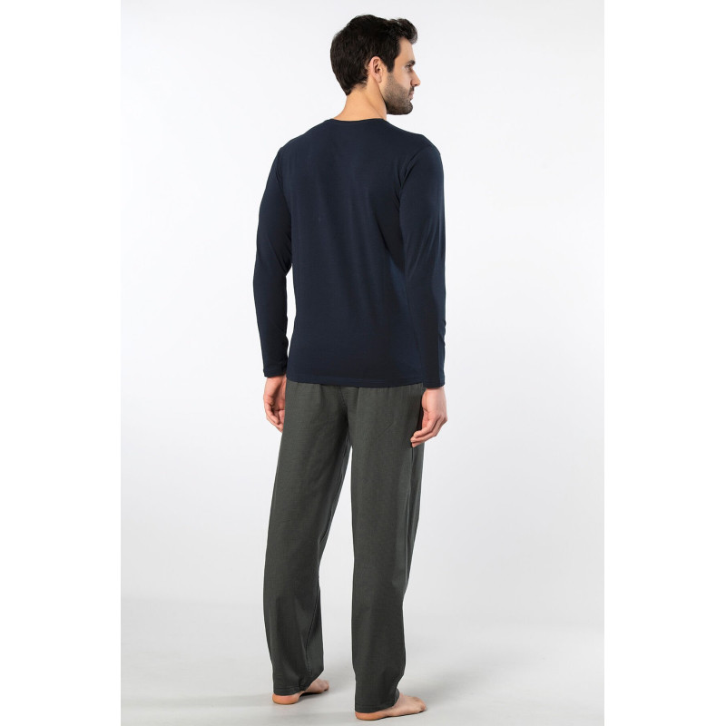 Cacharel Erkek Poplin O Yaka Uzun Kollu Pijama Takimi 2239/Yeşil 5 Cacharel Erkek Poplin O Yaka Uzun Kollu Pijama Takimi 2239/Yeşil 5