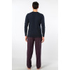 Cacharel Erkek Poplin O Yaka Uzun Kollu Pijama Takimi 2239/Bordo 1 Cacharel Erkek Poplin O Yaka Uzun Kollu Pijama Takimi 2239/Bordo 1